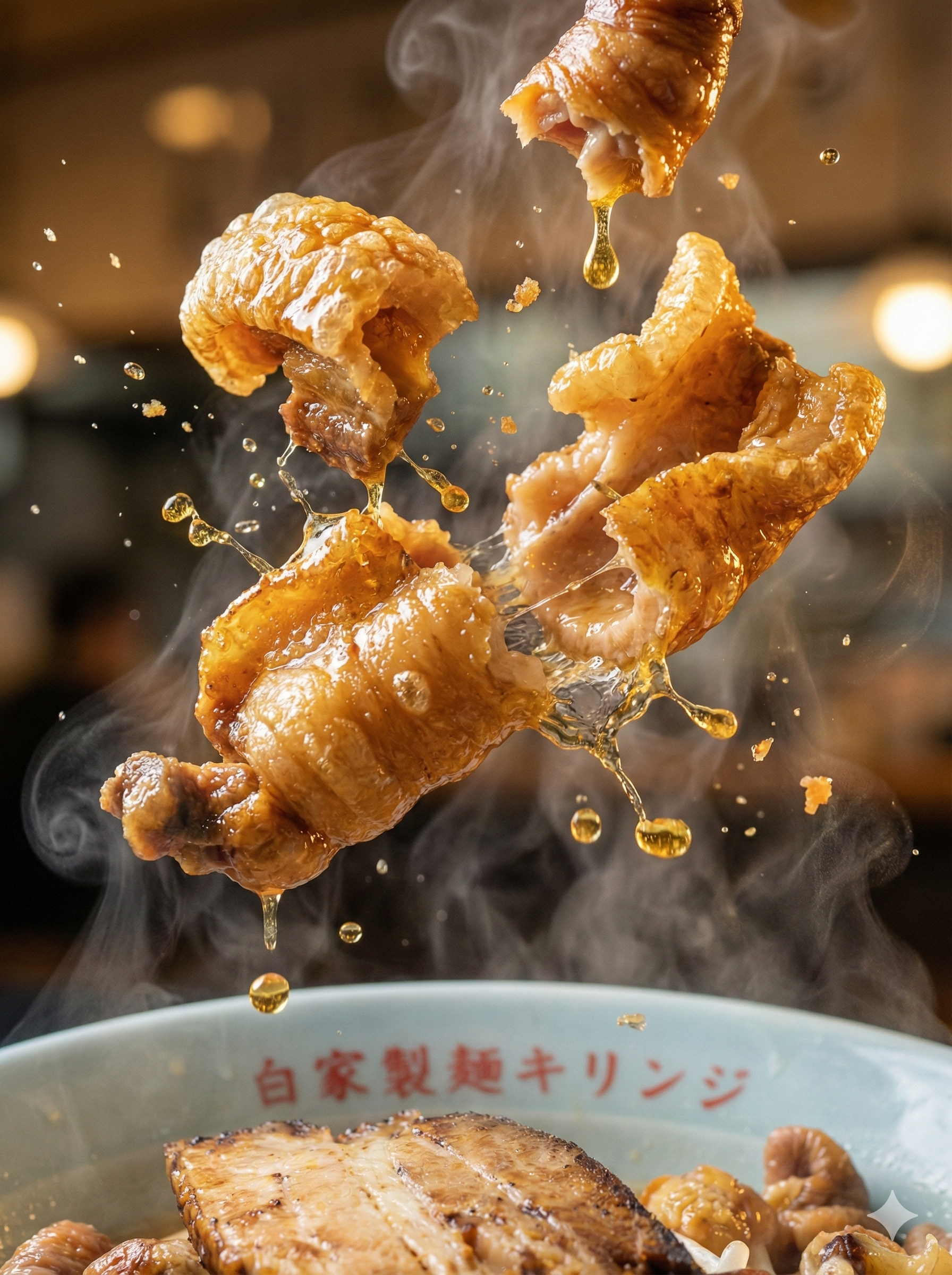 あぶらかすオンリー カスラーメン 自家製麺キリンジ 仙台 東北唯一